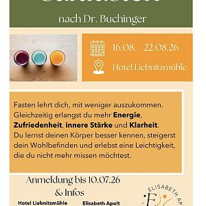 Saftfasten 16.08-22.08.2026